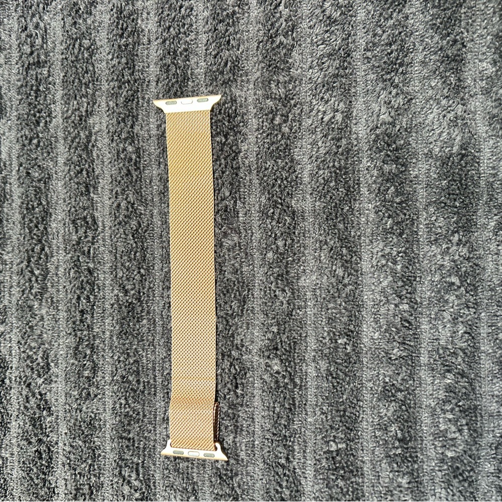Gold Mesh Watch Band Apple